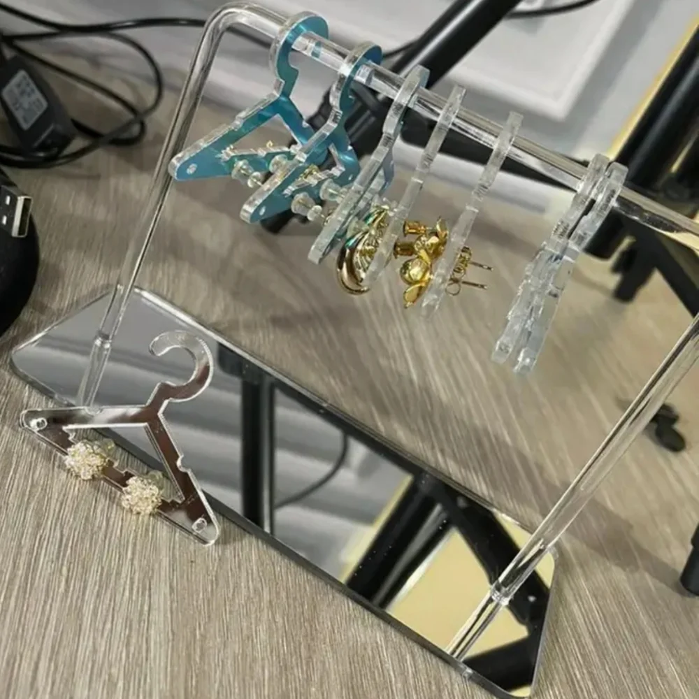 2 Packs: Clear Jewelry Earrings Hangers Holder